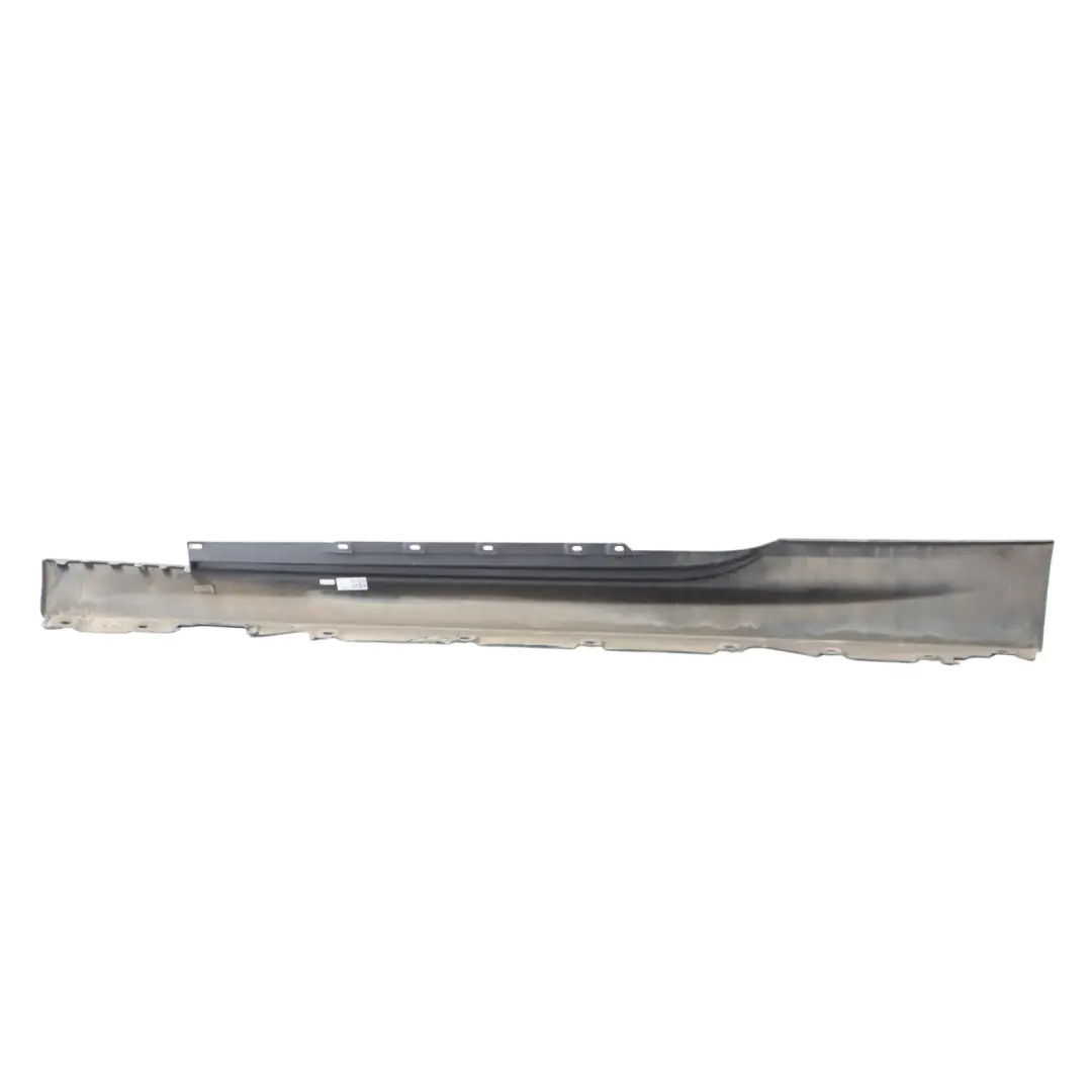 BMW F12 F13 Side Skirt M Sport Sill Cover Panel Right O/S Black Sapphire - 475 - SKU 8050418-BS - Part number 8050418