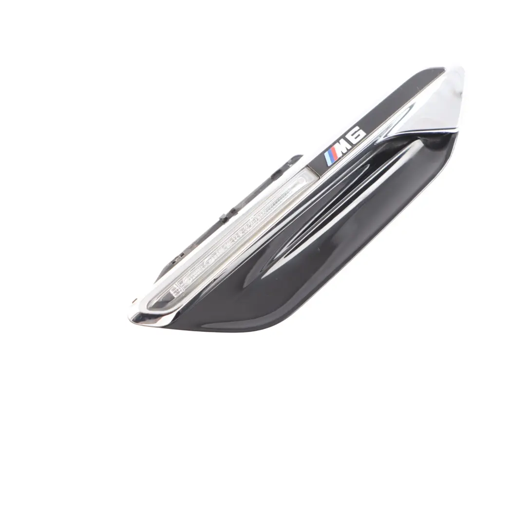 Front Fender Turn Signal Marker Right O/S Black Sapphire 475 to BMW F13 M6 with Part number 8050520 BMW F13 M6 Front Fender Turn Signal Marker Right O/S Black Sapphire 475 - SKU 8050520-BS - Part number 8050520