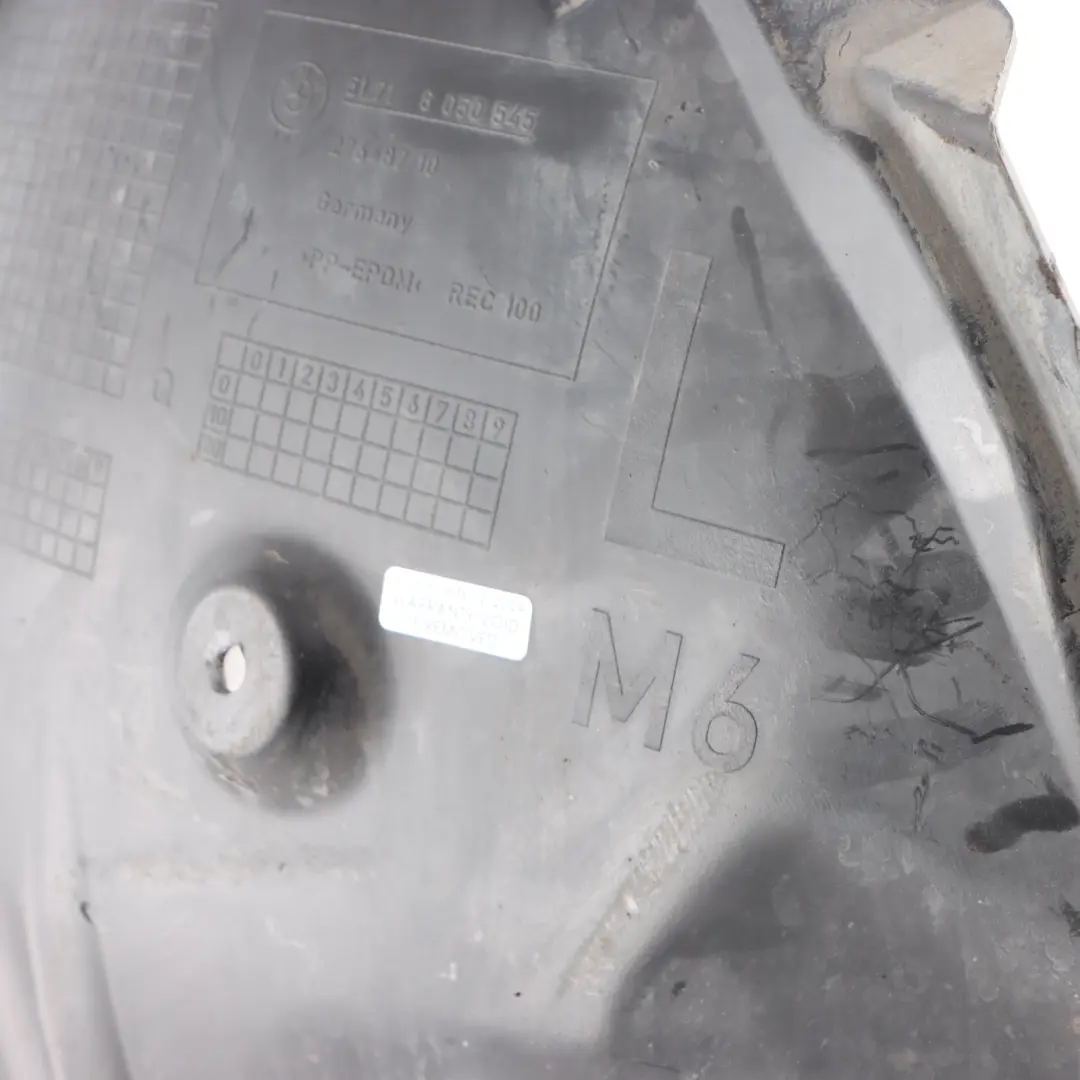 Front Wheel Arch Liner Housing Rear Section Left N/S to BMW F13 with Part number 8050545 BMW F13 Front Wheel Arch Liner Housing Rear Section Left N/S - SKU 8050545 - Part number 8050545