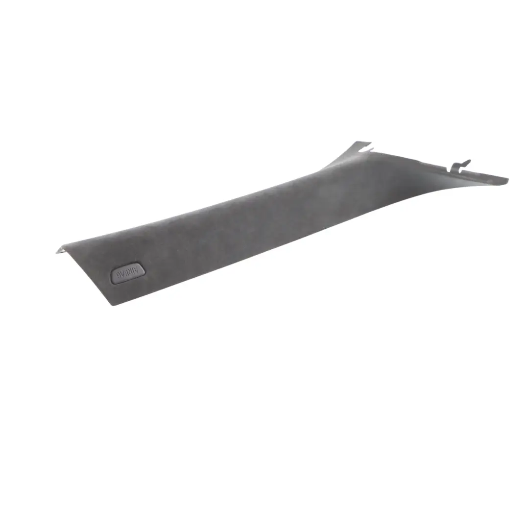 A-Pillar Column Front Right O/S Cover Trim Panel Alcantara to BMW F13 with Part number 8050840 BMW F13 A-Pillar Column Front Right O/S Cover Trim Panel Alcantara - SKU 8050840 - Part number 8050840