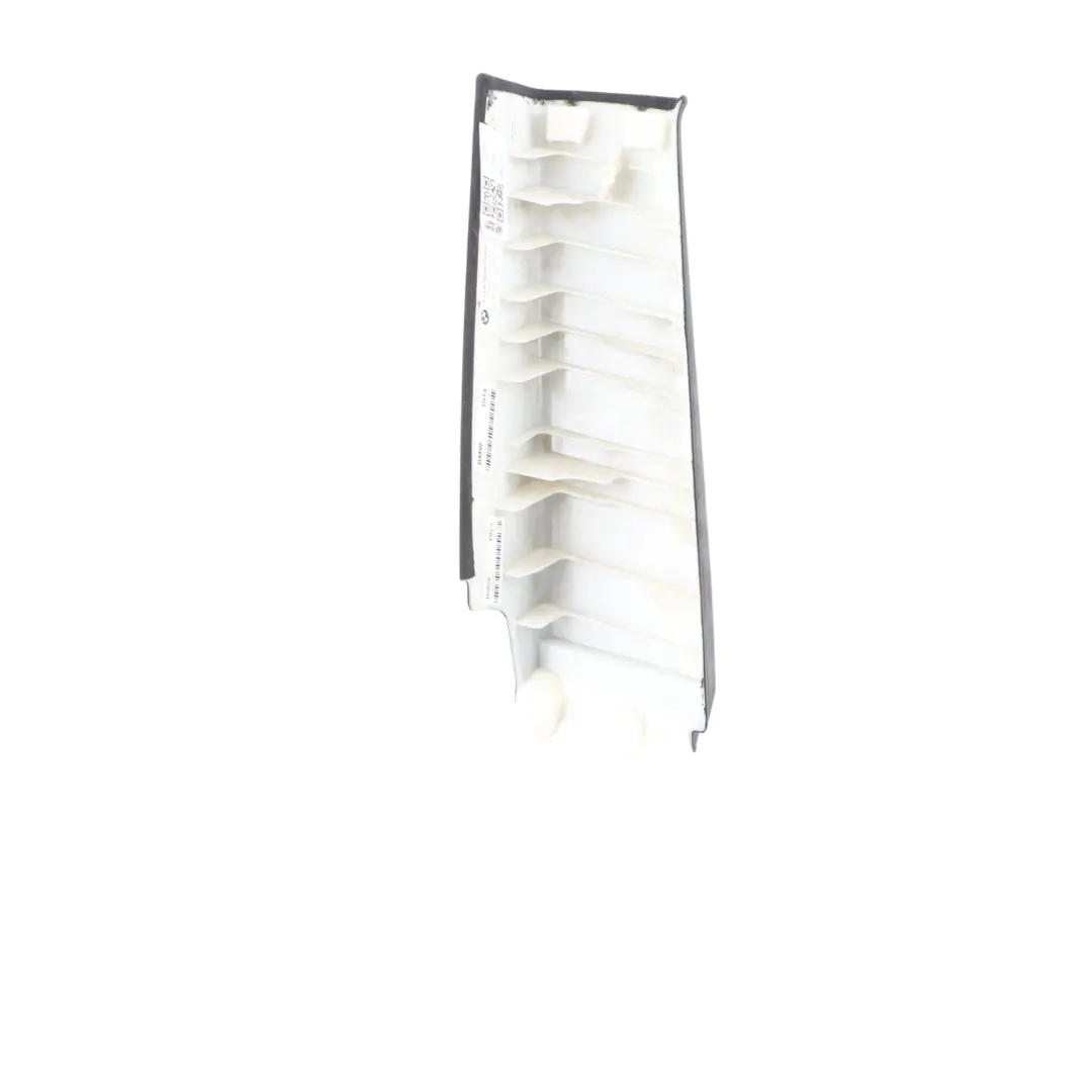 B-Pillar Column Right O/S Cover Trim Panel Alcantara to BMW F13 with Part number 8050844 BMW F13 B-Pillar Column Right O/S Cover Trim Panel Alcantara - SKU 8050844 - Part number 8050844