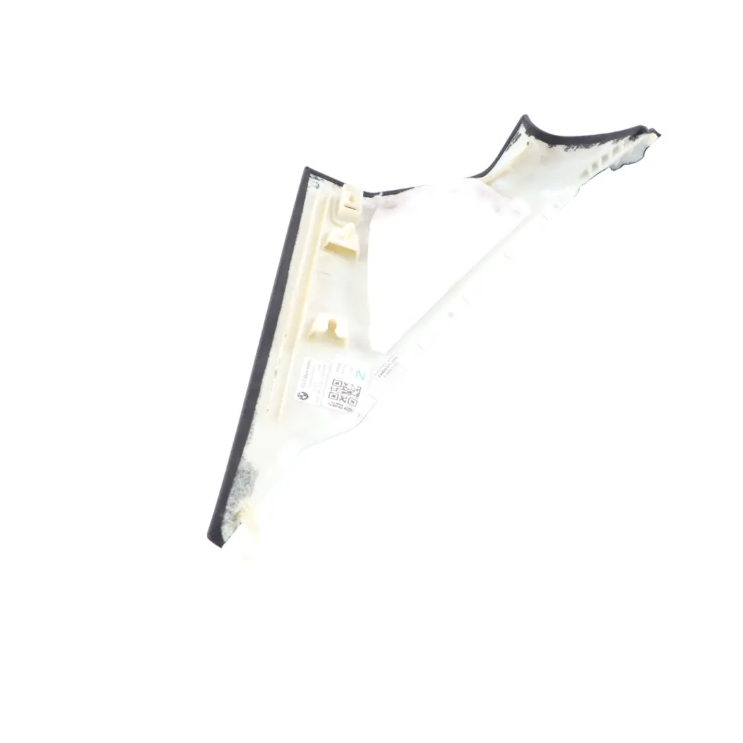 C-Pillar Column Front Right O/S Cover Trim Panel Alcantara to BMW F13 with Part number 8050848 BMW F13 C-Pillar Column Front Right O/S Cover Trim Panel Alcantara - SKU 8050848 - Part number 8050848