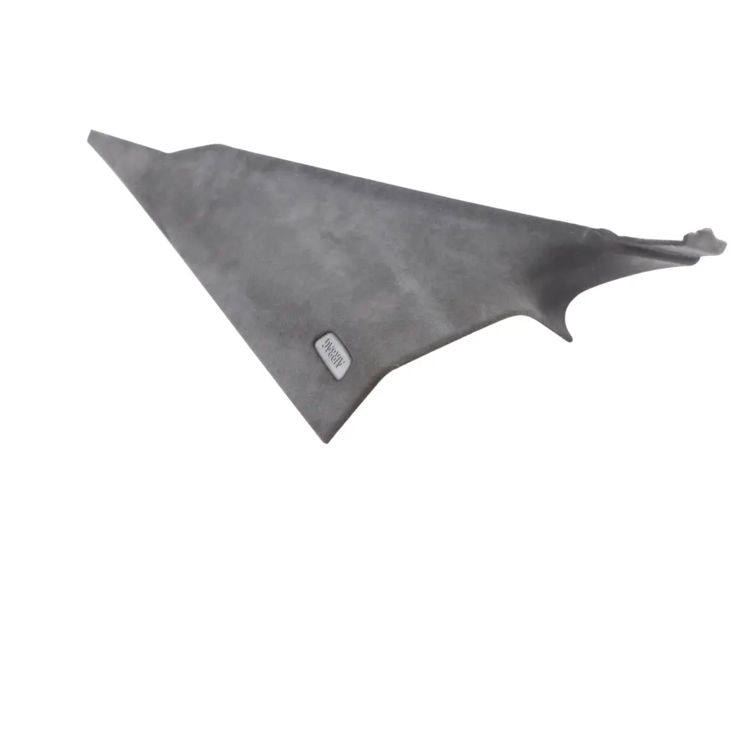 C-Pillar Column Front Right O/S Cover Trim Panel Alcantara to BMW F13 with Part number 8050848 BMW F13 C-Pillar Column Front Right O/S Cover Trim Panel Alcantara - SKU 8050848 - Part number 8050848