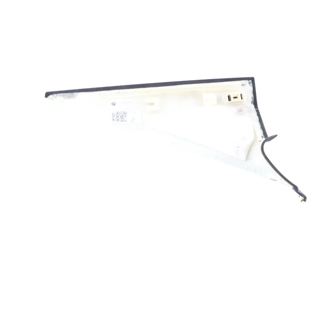 BMW F13 C-Pillar Column Front Right O/S Cover Trim Panel Alcantara - SKU 8050848 - Part number 8050848