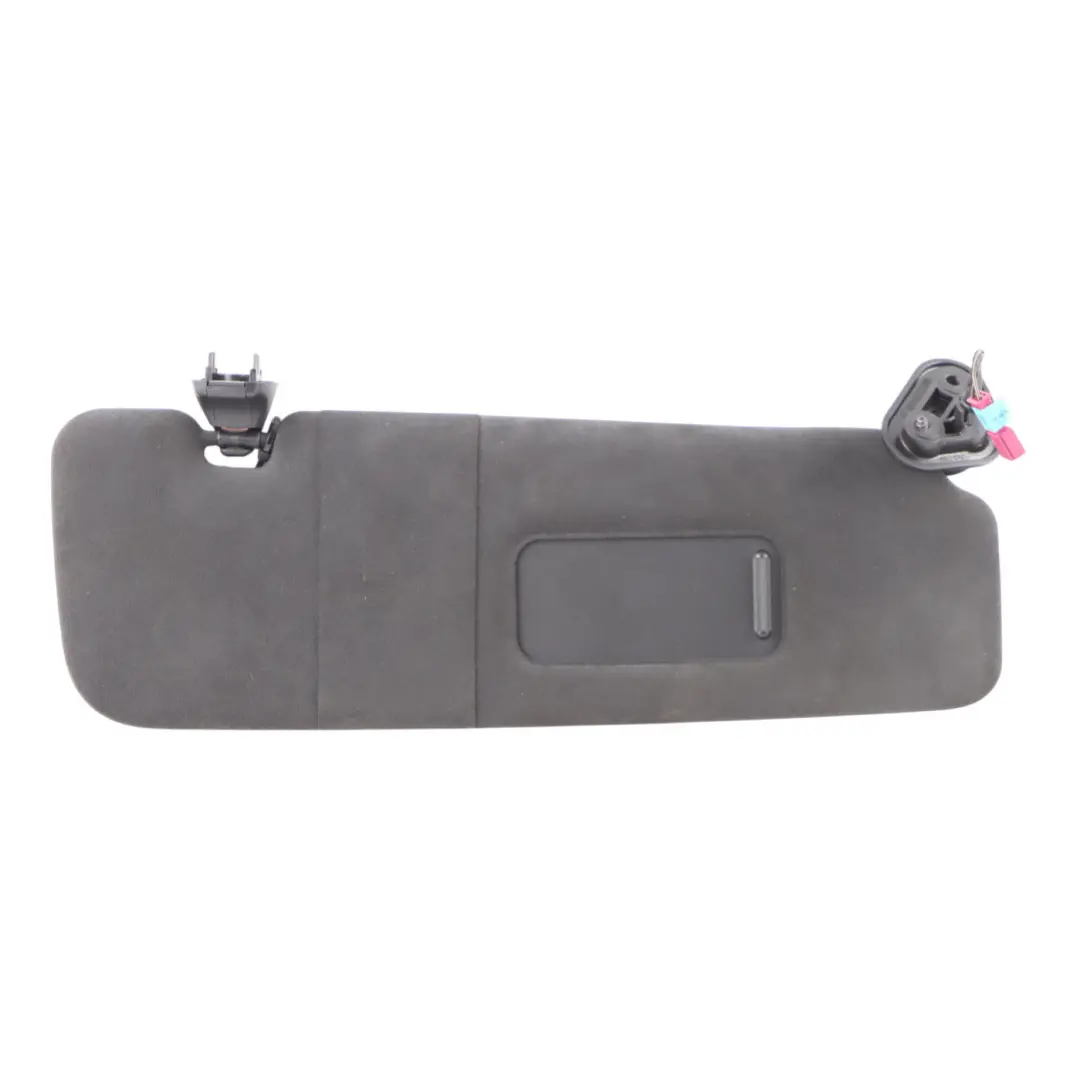 Sun Visor BMW F06 GT F13 Right O/S Alcantara Anthrazit Without Label to with Part number 8051638 Sun Visor BMW F06 GT F13 Right O/S Alcantara Anthrazit Without Label - SKU 8051638 - Part number 8051638