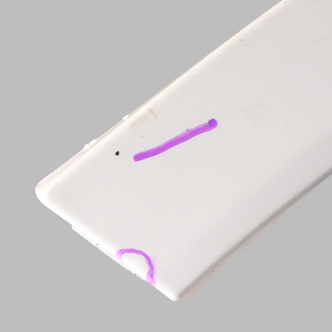 Copertura passaruota Modanatura posteriore destra Alpinweiss per BMW X3 F25 M Sport con numero di parte 8052078 BMW X3 F25 M Sport Copertura passaruota Modanatura posteriore destra Alpinweiss - SKU 8052078-AW - Numero di parte 8052078