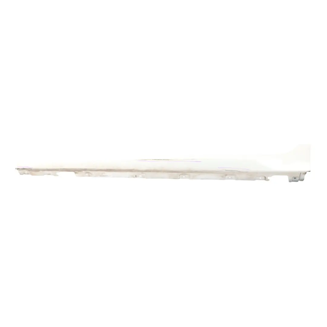 Side Skirt M Sport Sill Panel Left N/S Alpinweiss Alpine White - 300 to BMW F06 with Part number 8052655 BMW F06 Side Skirt M Sport Sill Panel Left N/S Alpinweiss Alpine White - 300 - SKU 8052655-AW - Part number 8052655