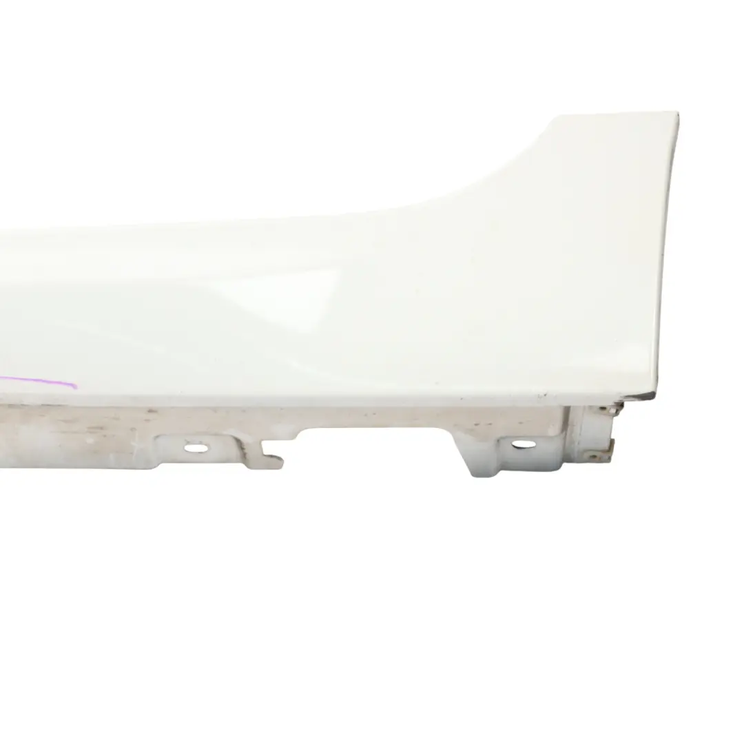 Side Skirt M Sport Sill Panel Left N/S Alpinweiss Alpine White - 300 to BMW F06 with Part number 8052655 BMW F06 Side Skirt M Sport Sill Panel Left N/S Alpinweiss Alpine White - 300 - SKU 8052655-AW - Part number 8052655