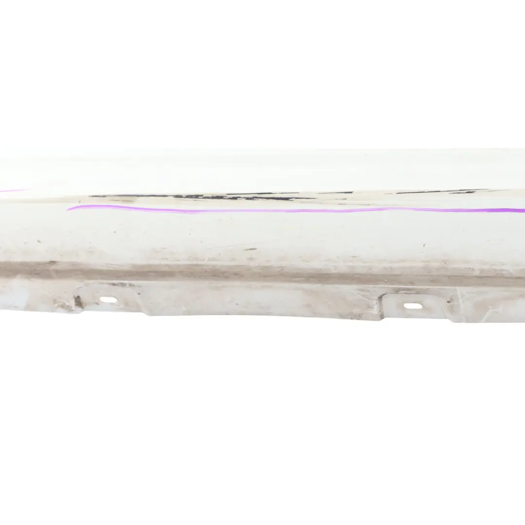 Side Skirt M Sport Sill Panel Left N/S Alpinweiss Alpine White - 300 to BMW F06 with Part number 8052655 BMW F06 Side Skirt M Sport Sill Panel Left N/S Alpinweiss Alpine White - 300 - SKU 8052655-AW - Part number 8052655