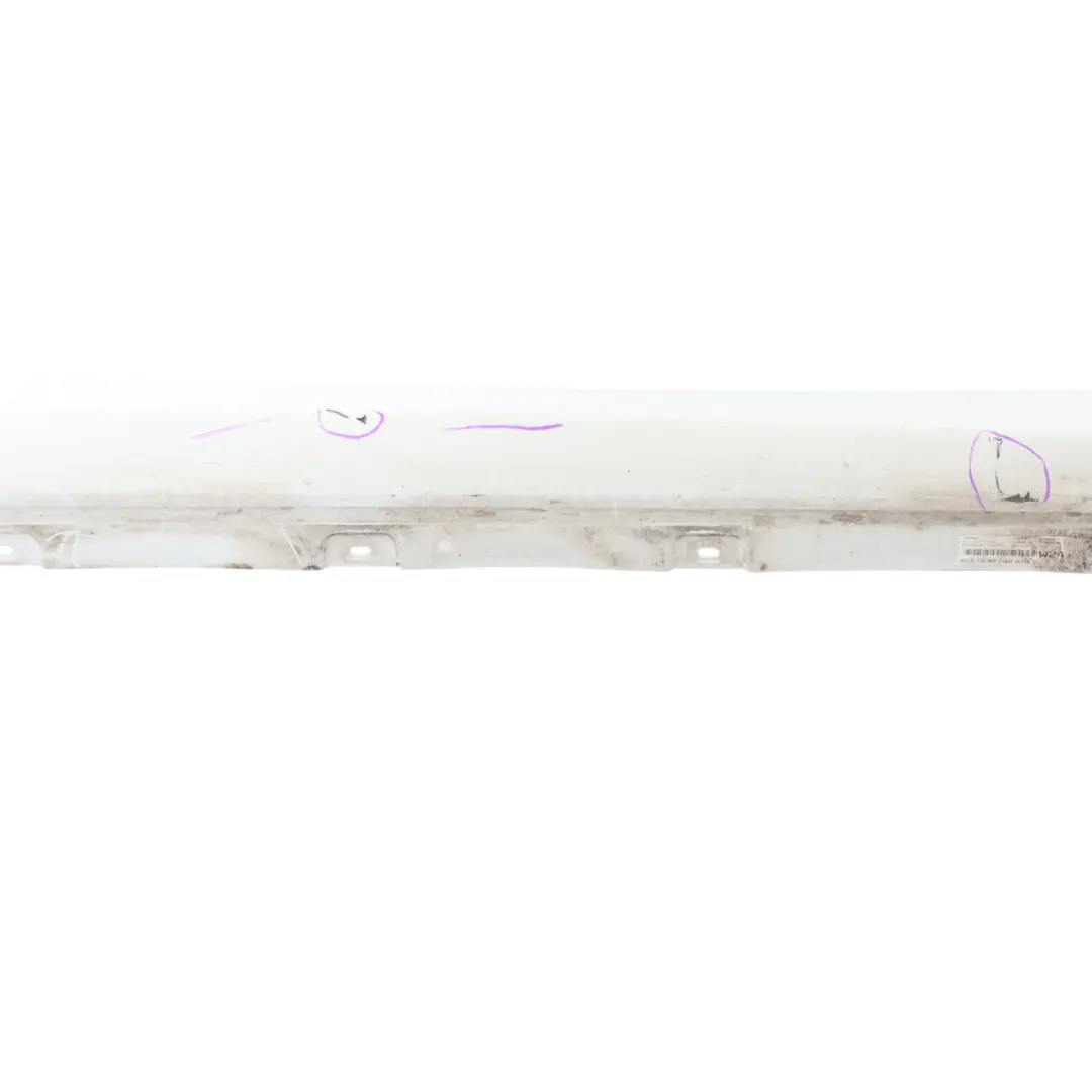 Side Skirt M Sport Sill Panel Right O/S Alpinweiss Alpine White - 300 to BMW F06 with Part number 8052656 BMW F06 Side Skirt M Sport Sill Panel Right O/S Alpinweiss Alpine White - 300 - SKU 8052656-AW - Part number 8052656