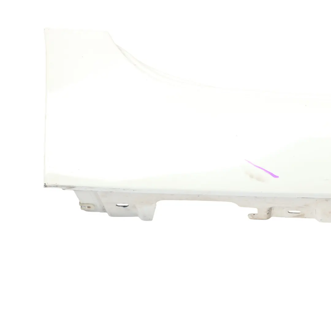 Side Skirt M Sport Sill Panel Right O/S Alpinweiss Alpine White - 300 to BMW F06 with Part number 8052656 BMW F06 Side Skirt M Sport Sill Panel Right O/S Alpinweiss Alpine White - 300 - SKU 8052656-AW - Part number 8052656