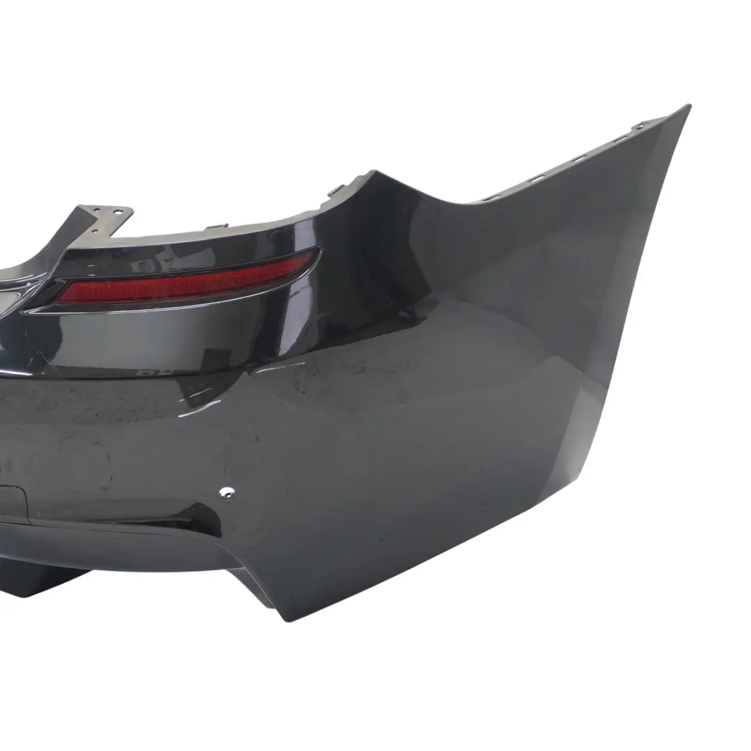 BMW F12 F13 Zderzak Tylny M-Pakiet PDC Black Sapphire Czarny Metalik - 475 - SKU 8052709-BS2 - Numer Części 8052709
