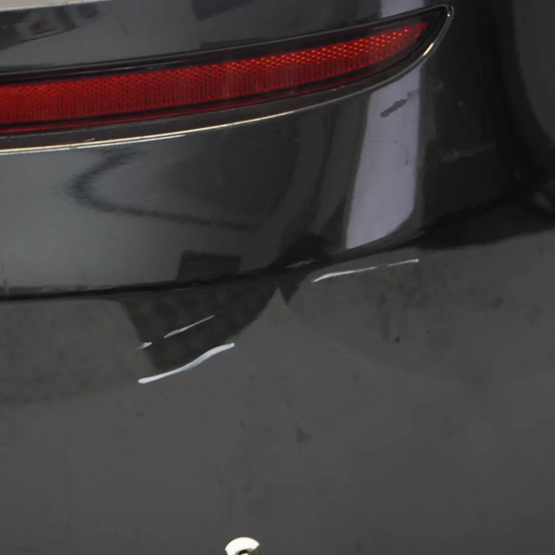 Bumper BMW F12 F13 M Sport Bumper Panel Trim PDC Black Sapphire - 475 to Rear with Part number 8052709 Rear Bumper BMW F12 F13 M Sport Bumper Panel Trim PDC Black Sapphire - 475 - SKU 8052709-BS2 - Part number 8052709