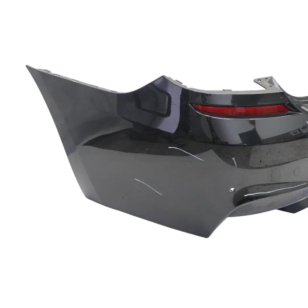 BMW F12 F13 Zderzak Tylny M-Pakiet PDC Black Sapphire Czarny Metalik - 475 - SKU 8052709-BS2 - Numer Części 8052709
