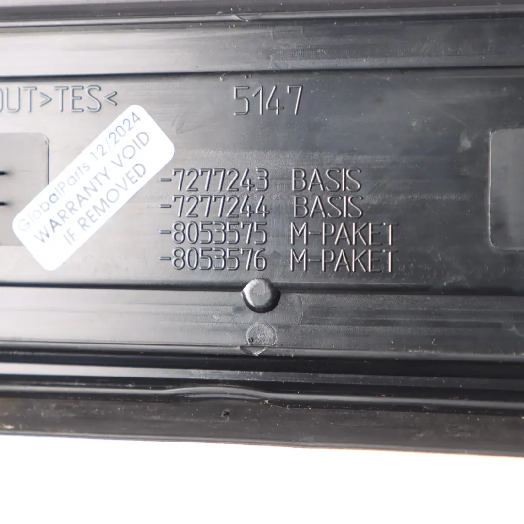 BMW F06 M Sports Placa De Entrada Delantera Tapa Tira Izquierda Derecha - SKU 8053575 - Número de pieza 8053575