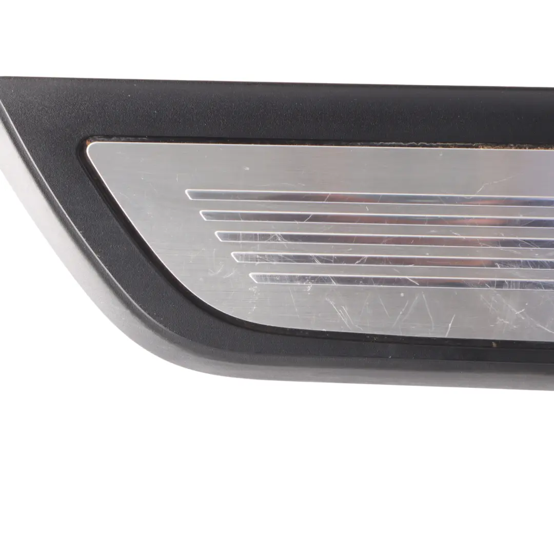 Door Sill Rear Left N/S Trim Entrance Cover Step Plate Trim to BMW F06 with Part number 8053577 BMW F06 Door Sill Rear Left N/S Trim Entrance Cover Step Plate Trim - SKU 8053577 - Part number 8053577