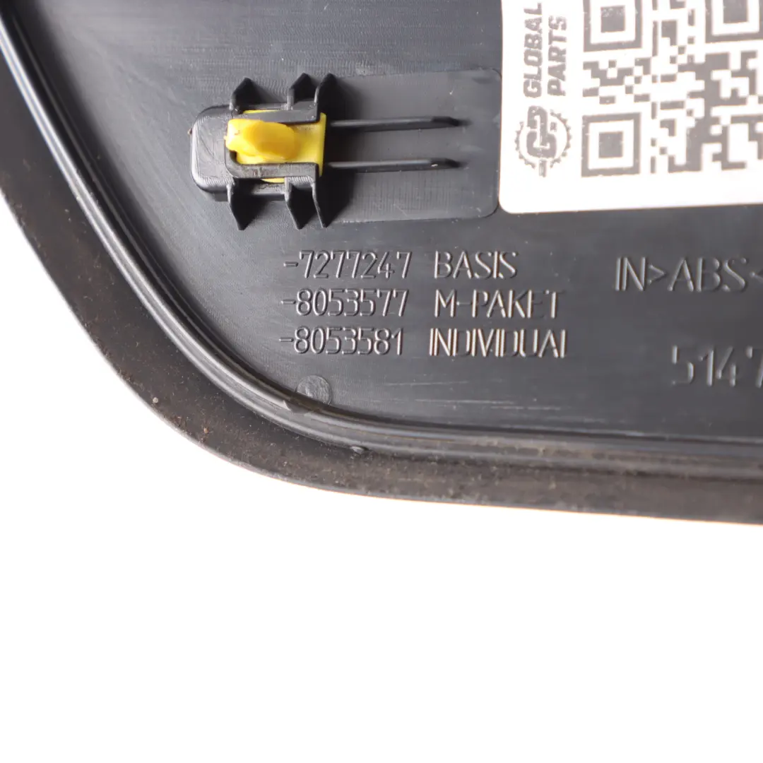 BMW F06 Umbral Puerta Trasera Izquierda Entrada Cubierta Paso Placa Trim - SKU 8053577 - Número de pieza 8053577