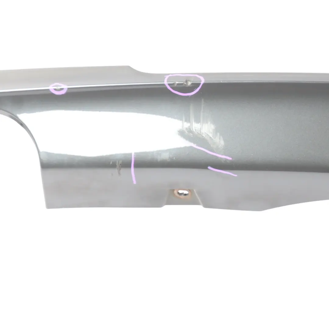 BMW F30 F31 Rear Bumper Diffuser M Sport Trim Cover Single Exhaust - SKU 8054197 - Part number 8054197