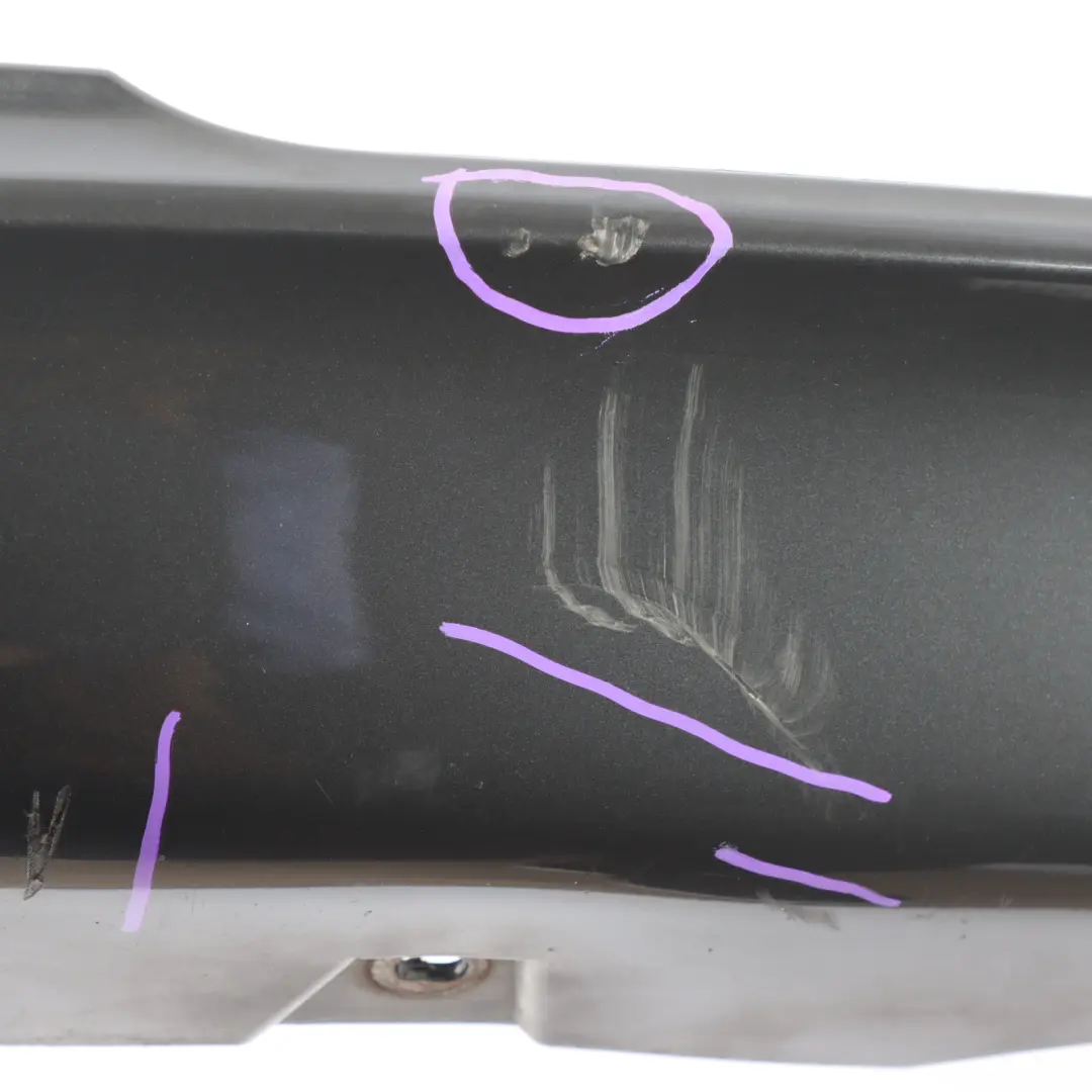 BMW F30 F31 Rear Bumper Diffuser M Sport Trim Cover Single Exhaust - SKU 8054197 - Part number 8054197