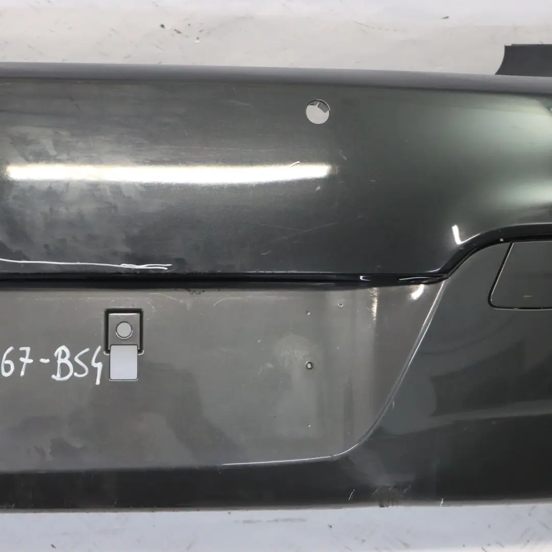 BMW F20 F21 M Sport Rear Bumper Trim Panel Black Sapphire Metallic - 475 - SKU 8055067-BS4 - Part number 8055067