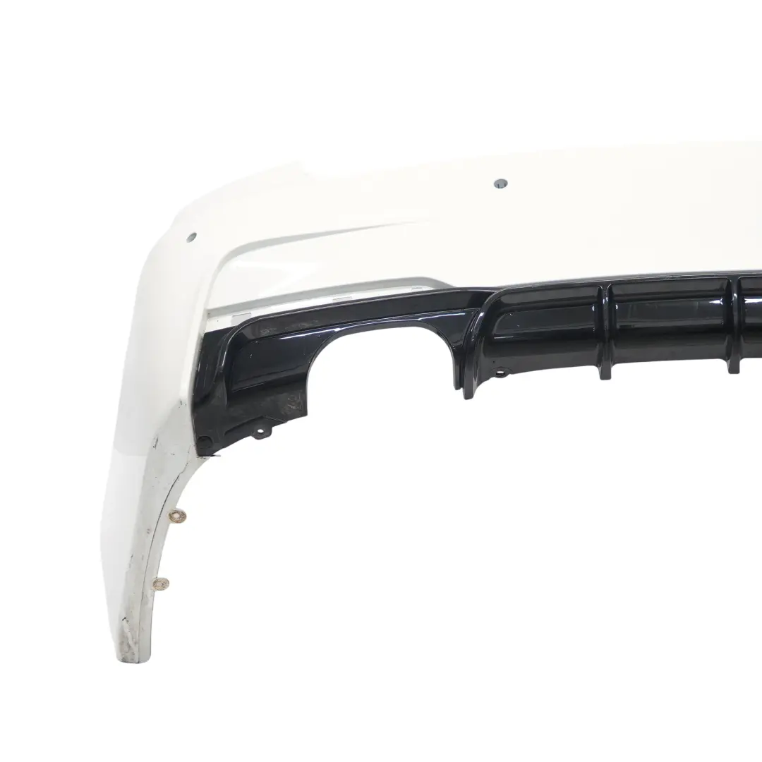 Bumper Trim Panel PDC Alpinweiss 3 Alpine White - 300 to BMW F30 M Sport Rear with Part number 8056497 BMW F30 M Sport Rear Bumper Trim Panel PDC Alpinweiss 3 Alpine White - 300 - SKU 8056497-AW2 - Part number 8056497