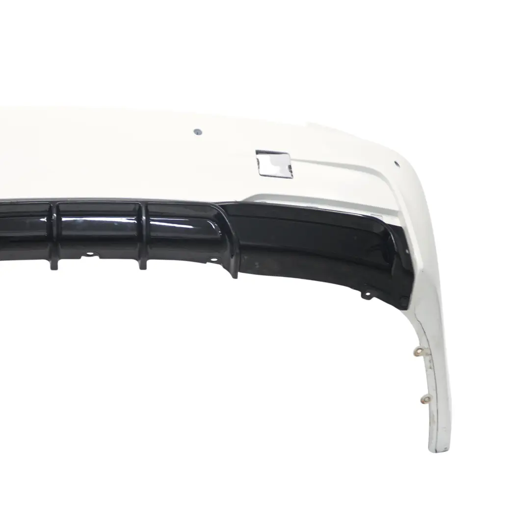 BMW F30 Zderzak Tylny M-Pakiet PDC Alpinweiss 3 Biały - 300 - SKU 8056497-AW2 - Numer Części 8056497