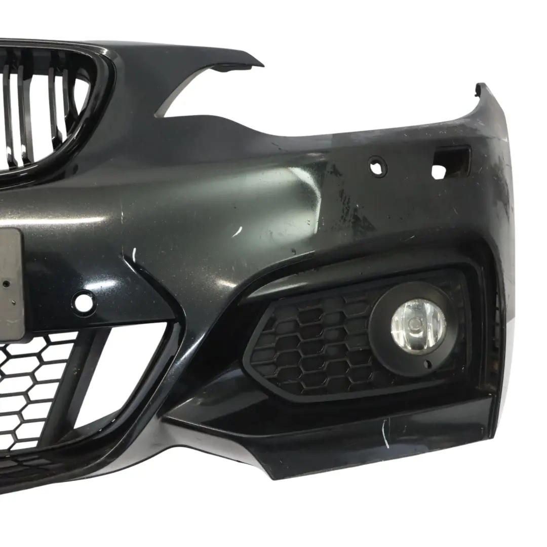 BMW F22 F23 Zderzak Przedni Black Sapphire Czarny Metalik - 475 - SKU 8057047-BS - Numer Części 8057047