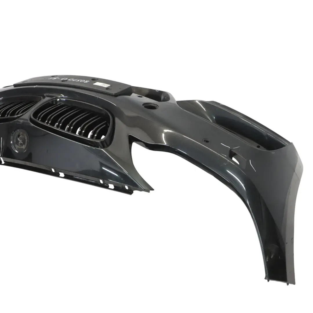Front Bumper M Sport Trim Panel Black Sapphire Metallic - 475 to BMW F22 F23 with Part number 8057047 BMW F22 F23 Front Bumper M Sport Trim Panel Black Sapphire Metallic - 475 - SKU 8057047-BS - Part number 8057047