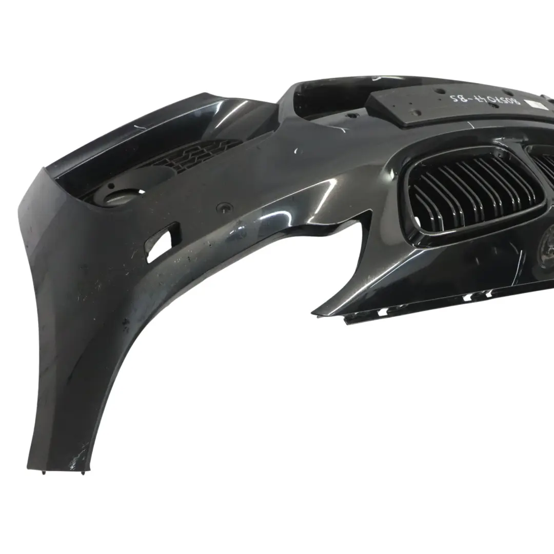 Front Bumper M Sport Trim Panel Black Sapphire Metallic - 475 to BMW F22 F23 with Part number 8057047 BMW F22 F23 Front Bumper M Sport Trim Panel Black Sapphire Metallic - 475 - SKU 8057047-BS - Part number 8057047