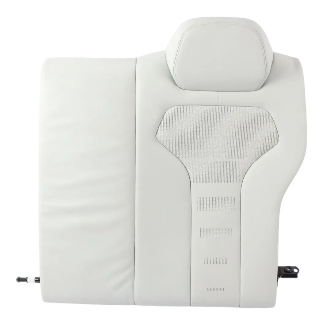 BMW F82 M4 Rear Seat Backrest Cover Left N/S Leather Merino Silverstone - SKU 8058194 - Part number 8058194
