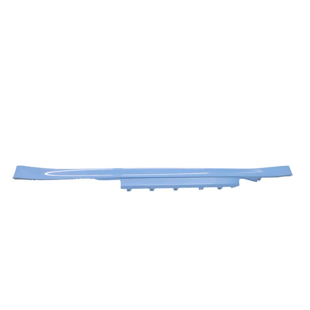 BMW F82 F83 M4 Sill Strip Faldon Lateral Izquierdo Yas Marina Blue - B68 - SKU 8059627-YMB - Número de pieza 8059627
