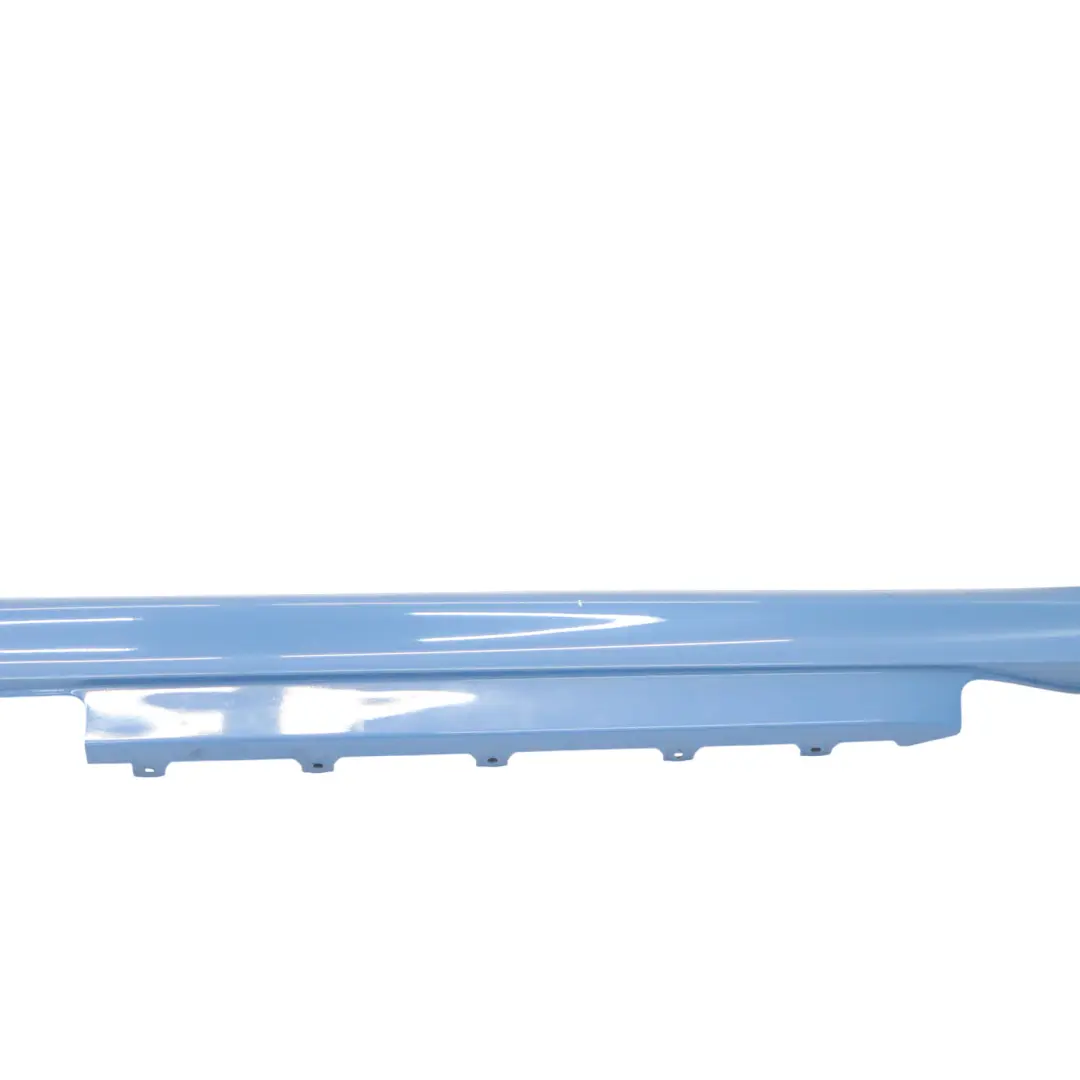 Side Skirt BMW F82 F83 M4 Sill Strip Left N/S Yas Marina Blue Metallic - B68 to with Part number 8059627 Side Skirt BMW F82 F83 M4 Sill Strip Left N/S Yas Marina Blue Metallic - B68 - SKU 8059627-YMB - Part number 8059627