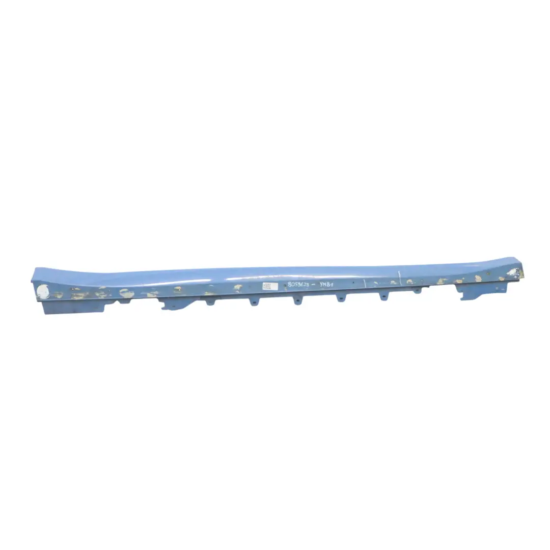 Sill Strip Faldón Lateral Derecho Yas Marina Blue Metallic - B68 para BMW F82 F83 M4 con número de pieza 8059628 BMW F82 F83 M4 Sill Strip Faldón Lateral Derecho Yas Marina Blue Metallic - B68 - SKU 8059628-YMB1 - Número de pieza 8059628