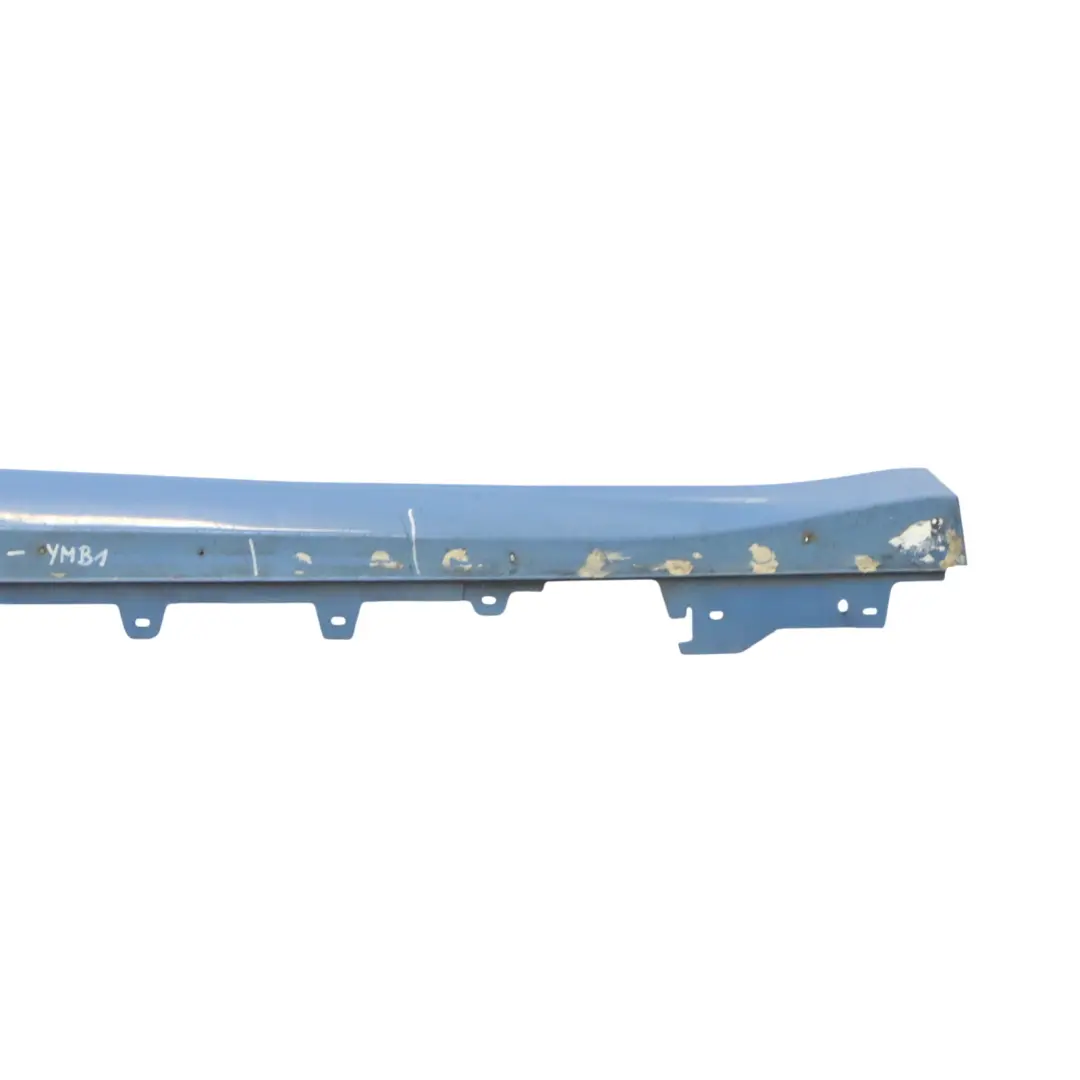 BMW F82 F83 M4 Schwellerleisten Seitenschweller rechts Yas Marina Blau - B68 - SKU 8059628-YMB1 - Teilenummer 8059628