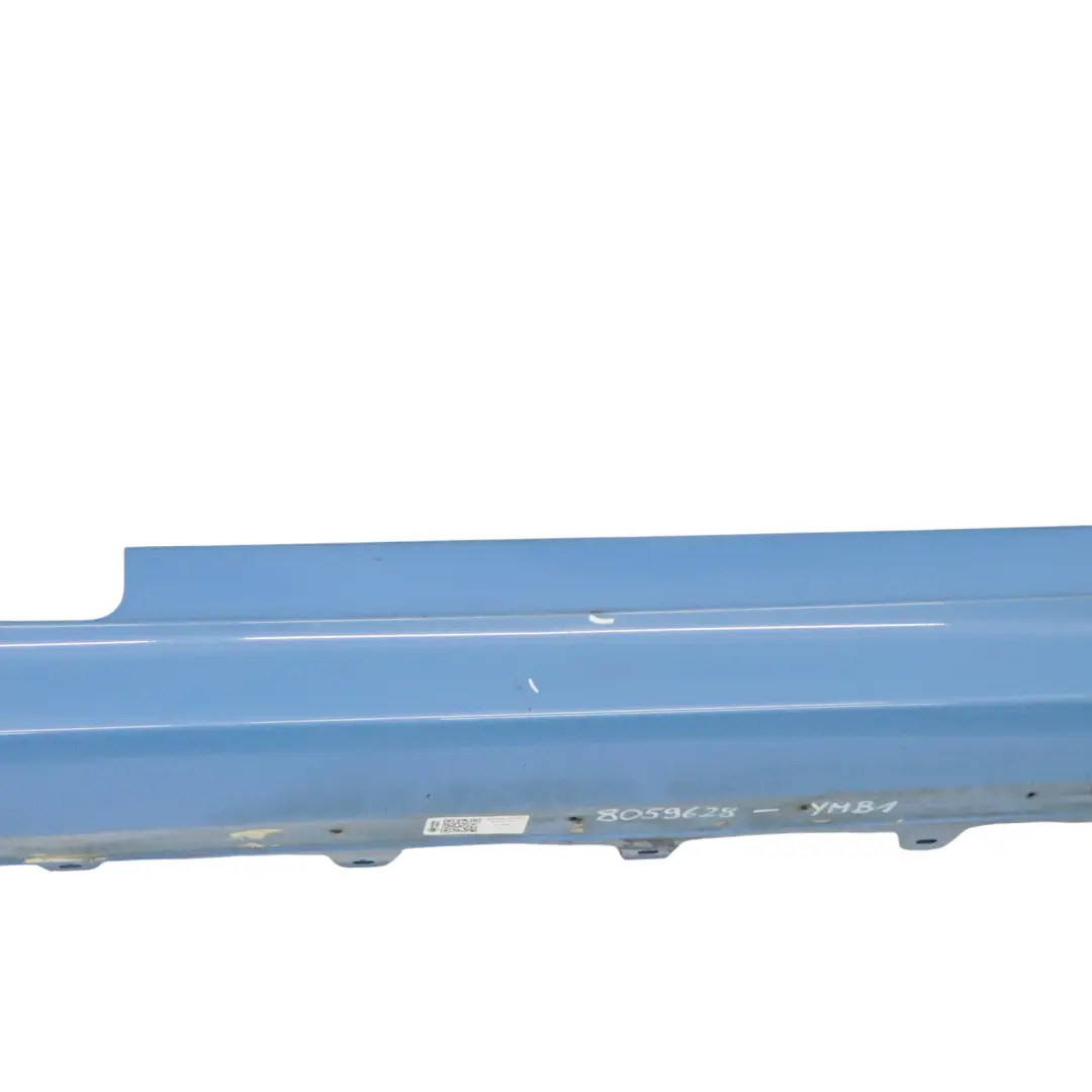 BMW F82 F83 M4 Próg Prawy Listwa Progowa Yas Marina Blue Metalik - B68 - SKU 8059628-YMB1 - Numer Części 8059628
