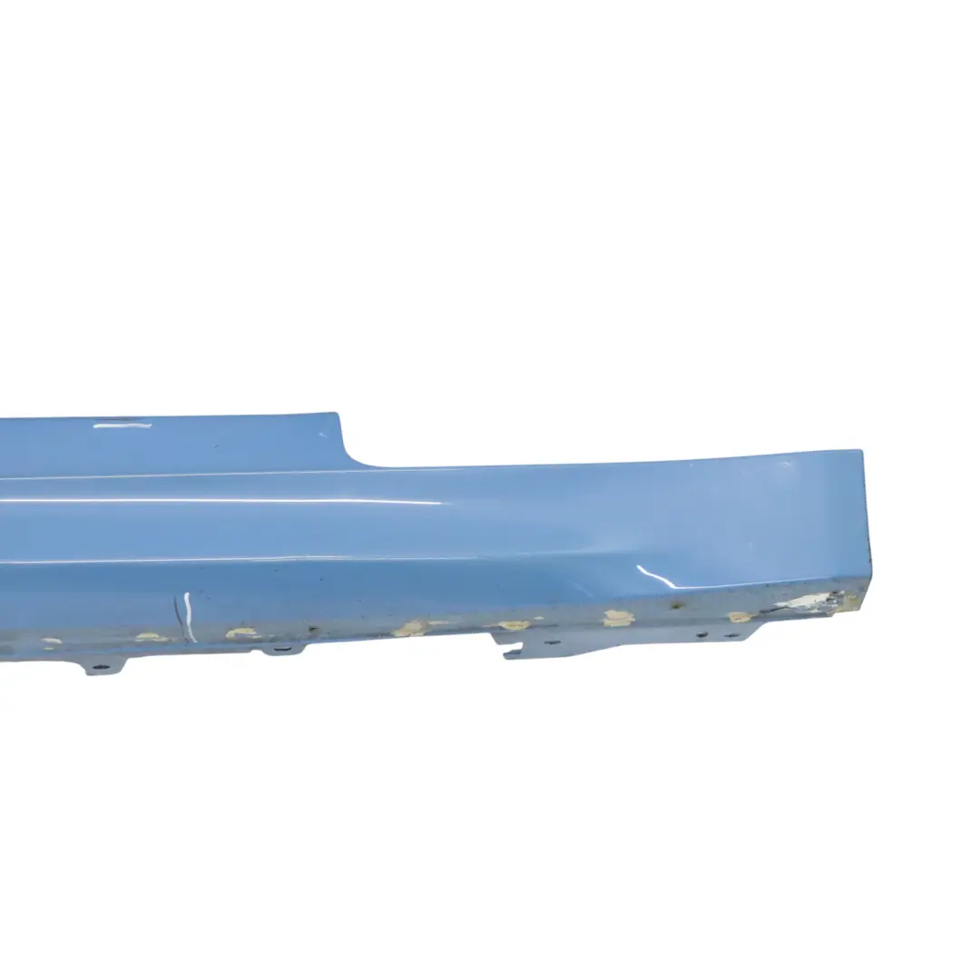 BMW F82 F83 M4 Sill Strip Faldón Lateral Derecho Yas Marina Blue Metallic - B68 - SKU 8059628-YMB1 - Número de pieza 8059628
