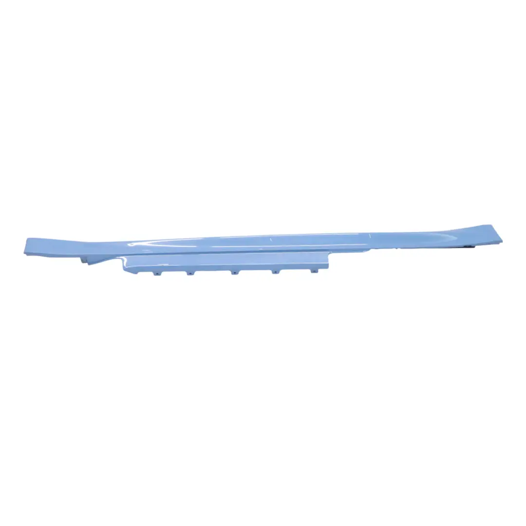 BMW F82 F83 M4 Sill Strip Faldón Lateral Derecho Yas Marina Blue Metallic - B68 - SKU 8059628-YMB1 - Número de pieza 8059628