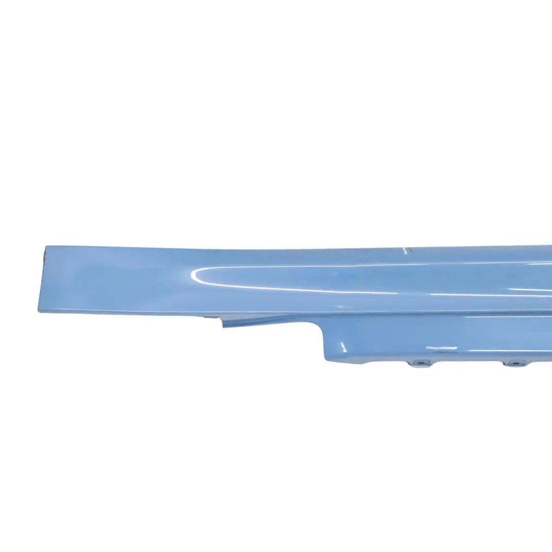 BMW F82 F83 M4 Sill Strip Faldón Lateral Derecho Yas Marina Blue Metallic - B68 - SKU 8059628-YMB1 - Número de pieza 8059628