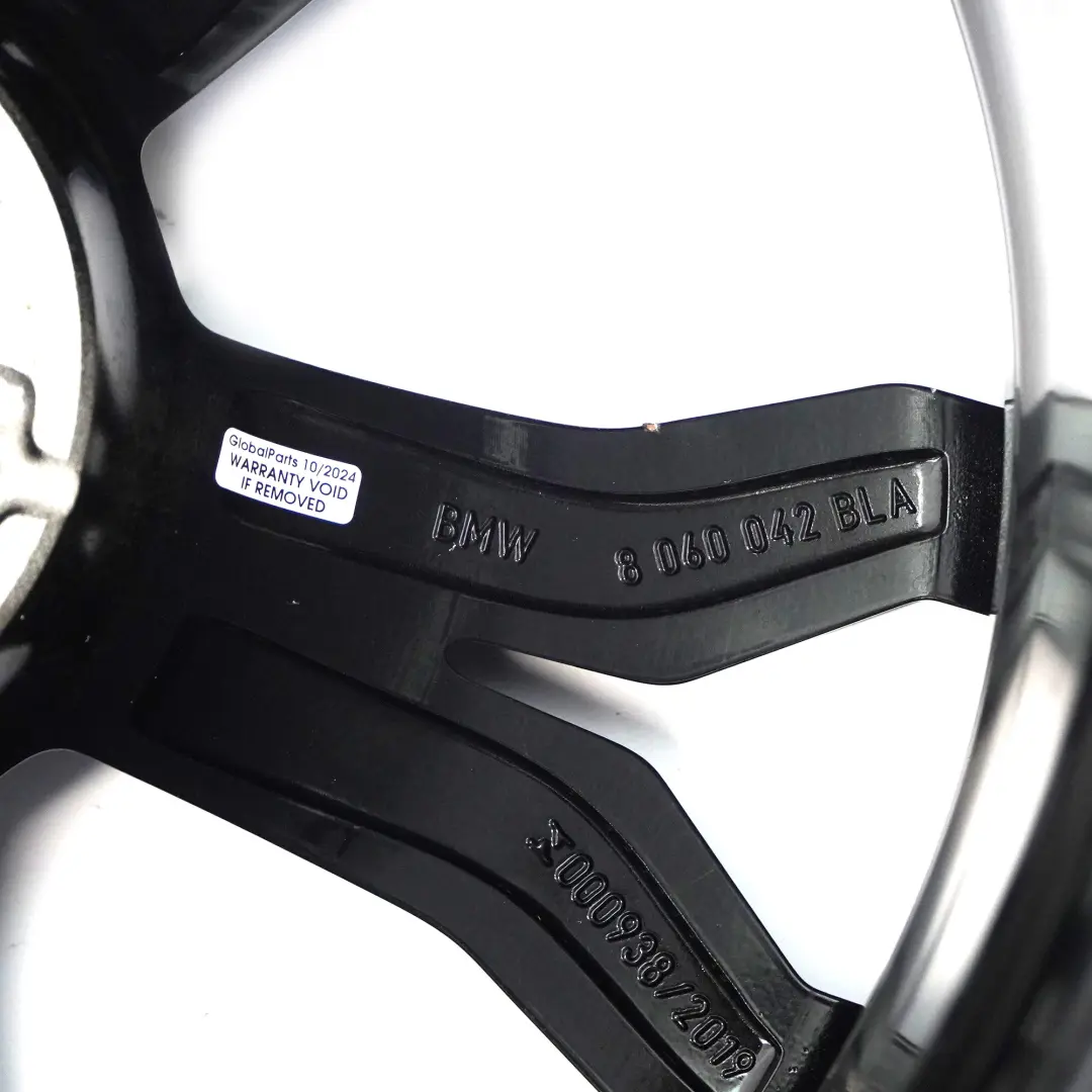 X3M F97 X4M F98 Rear Axle Wheel Alloy Rim 21" 10J ET:39 V-spoke 765M to BMW with Part number 8060042 BMW X3M F97 X4M F98 Rear Axle Wheel Alloy Rim 21" 10J ET:39 V-spoke 765M - SKU 8060042-2 - Part number 8060042