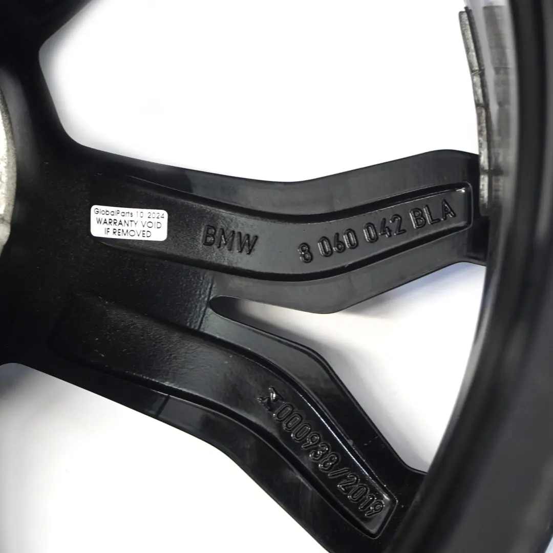 X3M F97 X4M F98 Rear Axle Wheel Alloy Rim 21" 10J ET:39 V-spoke 765M to BMW with Part number 8060042 BMW X3M F97 X4M F98 Rear Axle Wheel Alloy Rim 21" 10J ET:39 V-spoke 765M - SKU 8060042-1 - Part number 8060042