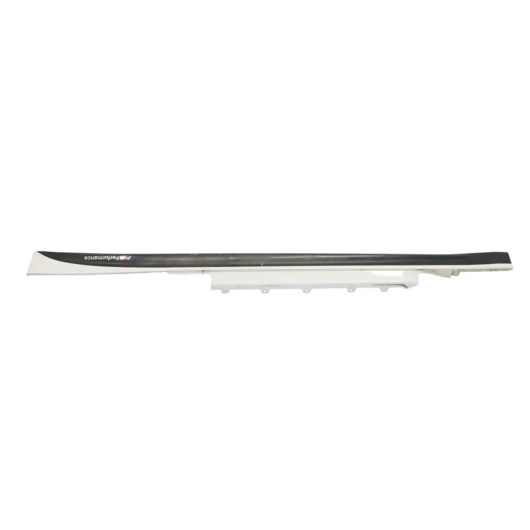BMW F32 F33 M Sport Bande de seuil latérale gauche Alpinweiss 3 White - 300 - SKU 8060847-AW3 - Numéro de pièce 8060847