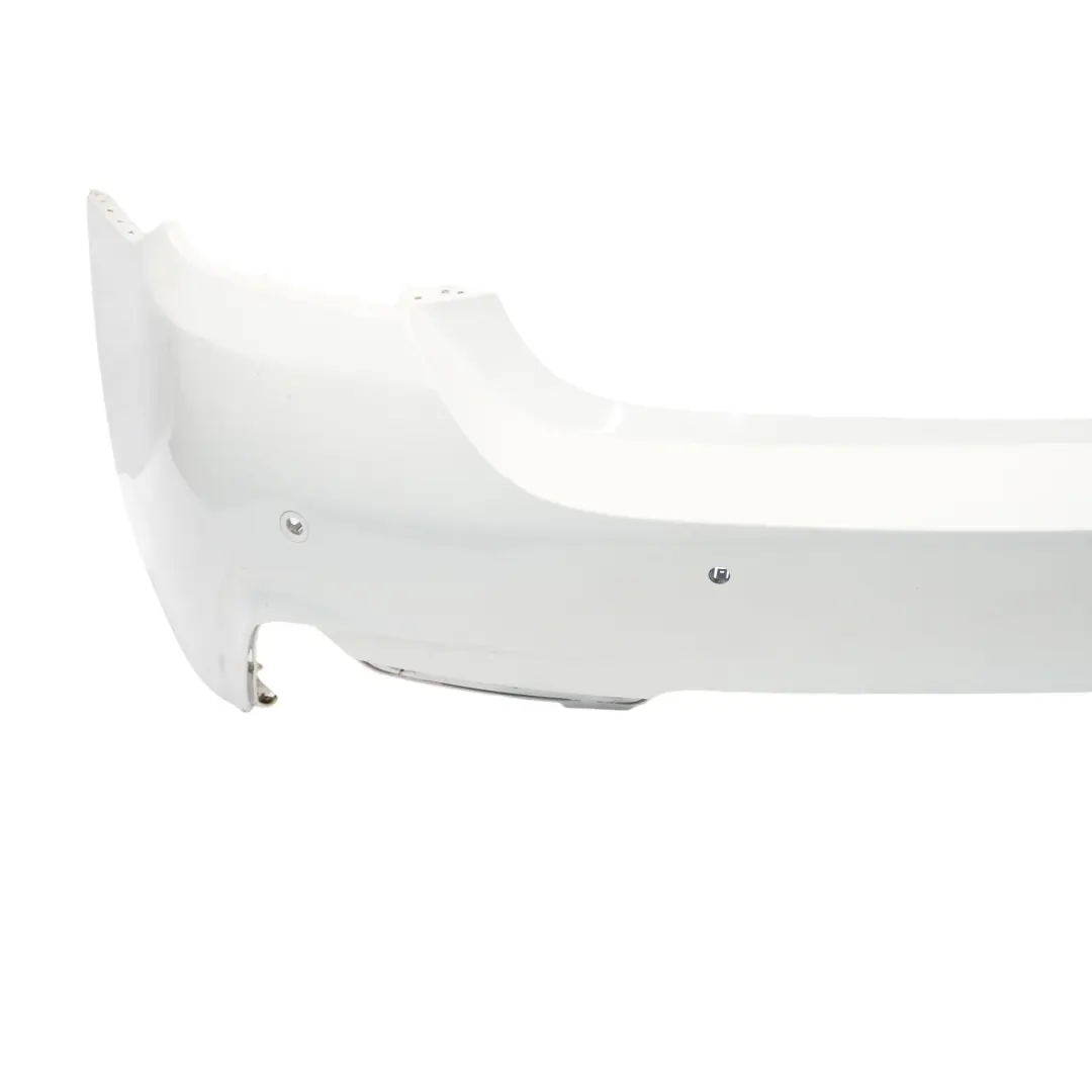 BMW F32 F33 M Sport Rear Bumper Trim Panel PDC Alpinweiss Alpine White - 300 - SKU 8060889-AW7 - Part number 8060889