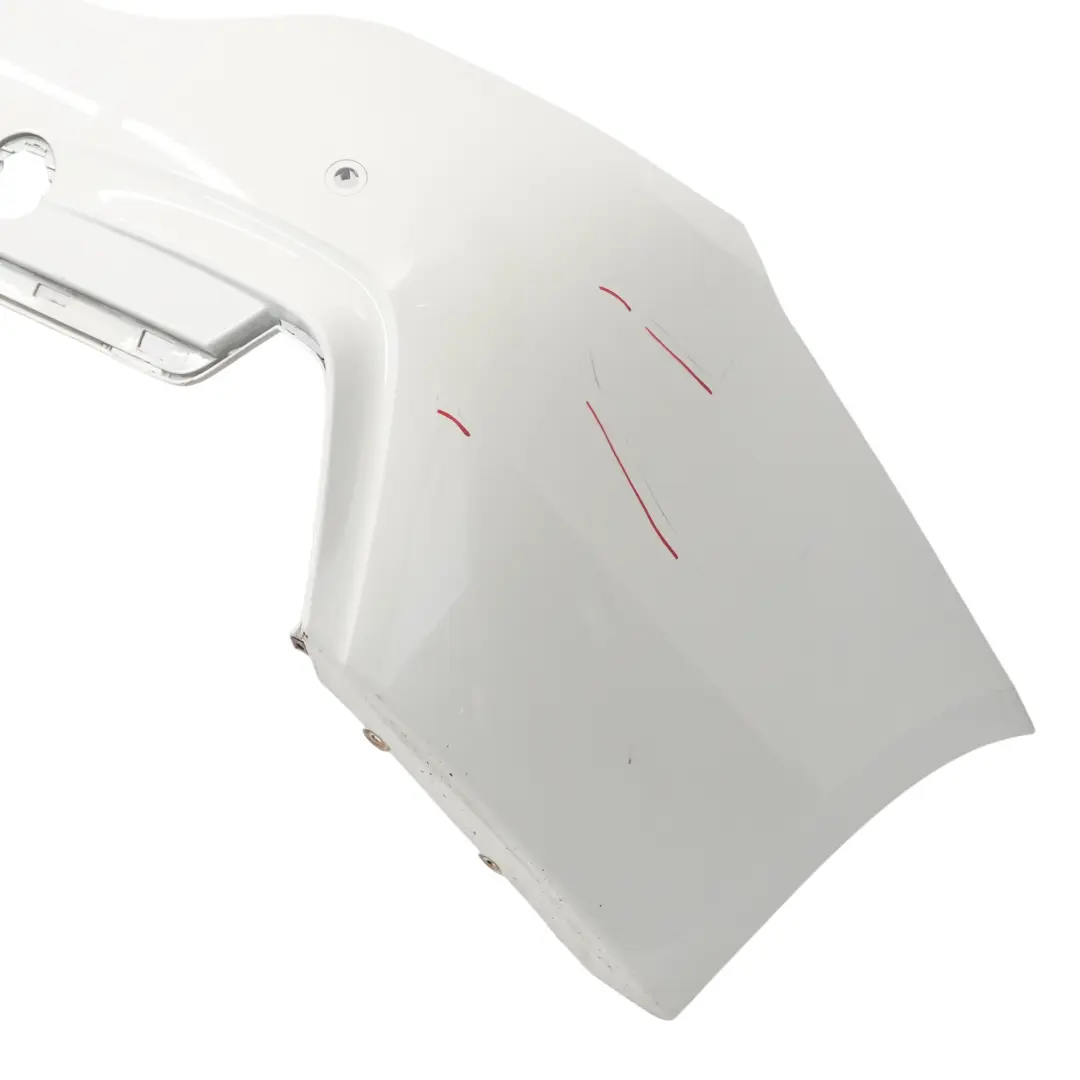 BMW F32 F33 M Sport Rear Bumper Trim Panel PDC Alpinweiss Alpine White - 300 - SKU 8060889-AW7 - Part number 8060889