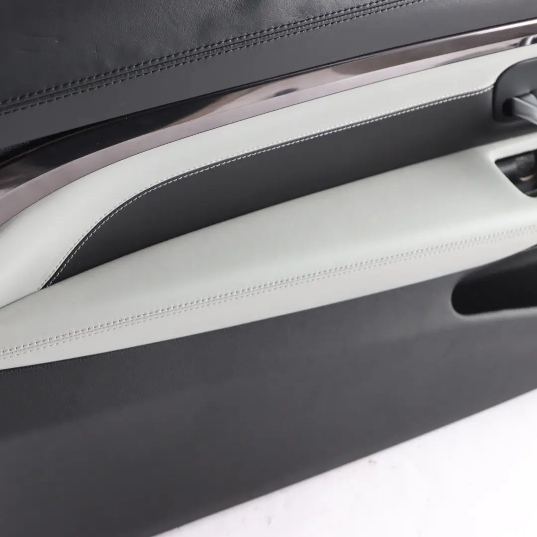 BMW F82 F83 M4 Door Card Trim Cover Front Left N/S Leather Silverstone 2 - SKU 8063625 - Part number 8063625