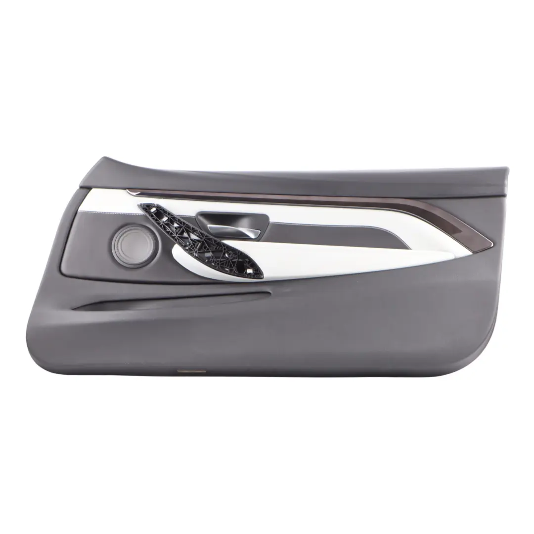 BMW F82 F83 M4 Door Card Trim Cover Front Right O/S All Leather Silverstone 2 - SKU 8063632 - Part number 8063632
