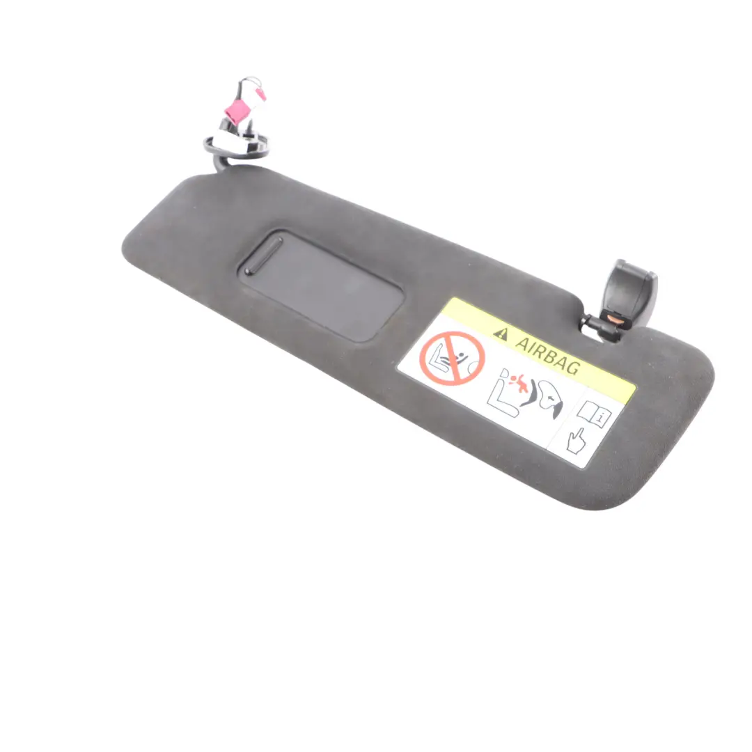  Sun Visor BMW F06 GT F13 Left N/S Alcantara Anthrazit With Label ECE - SKU 8064925 - Part number 8064925