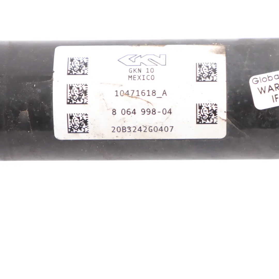 BMW X4 F98 Rear Axle Drive Shaft Output Right O/S - SKU 8064998 - Part number 8064998