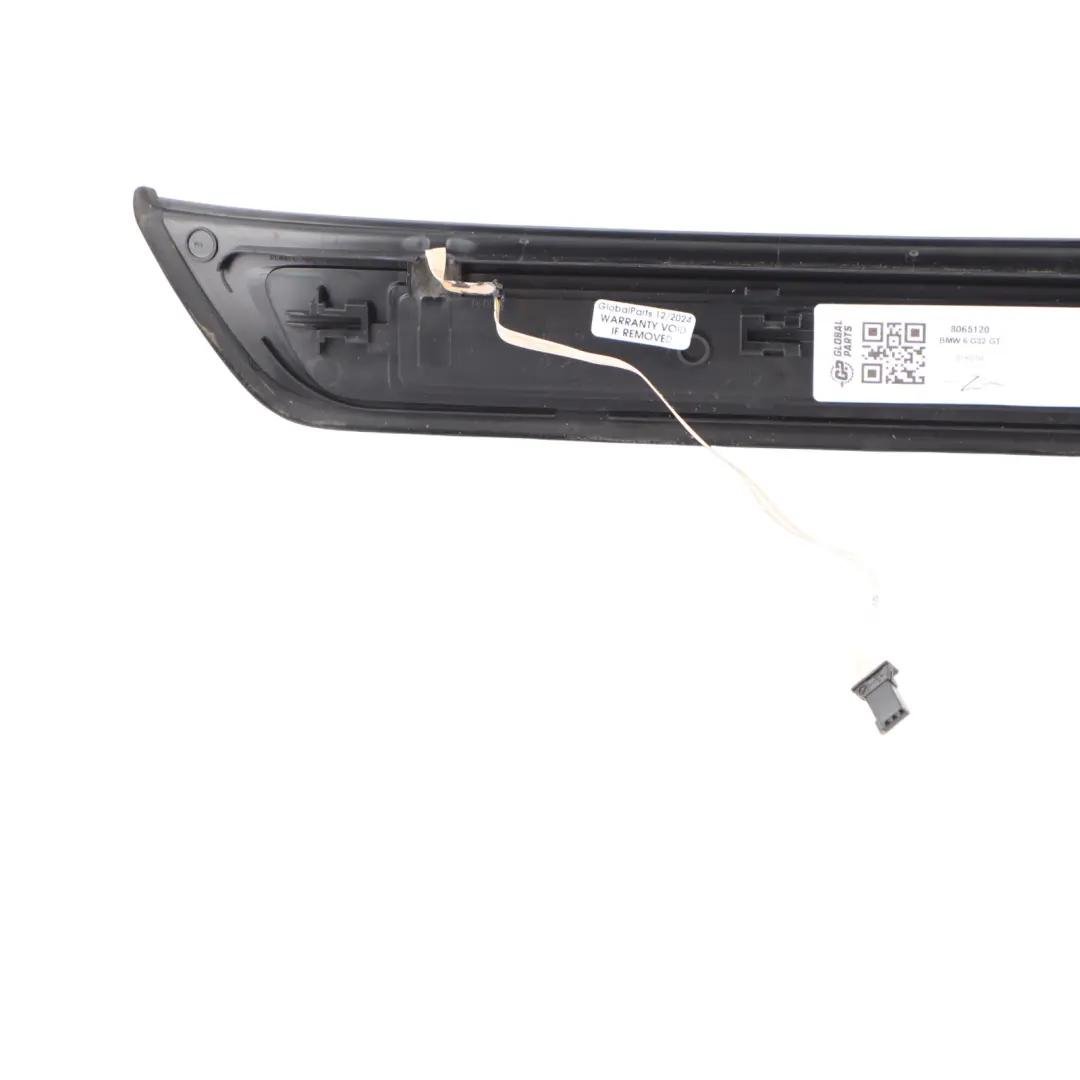 Door Entrance Cover Panel Illuminated Right O/S to BMW G32 M Sport Rear with Part number 8065120 BMW G32 M Sport Rear Door Entrance Cover Panel Illuminated Right O/S - SKU 8065120 - Part number 8065120