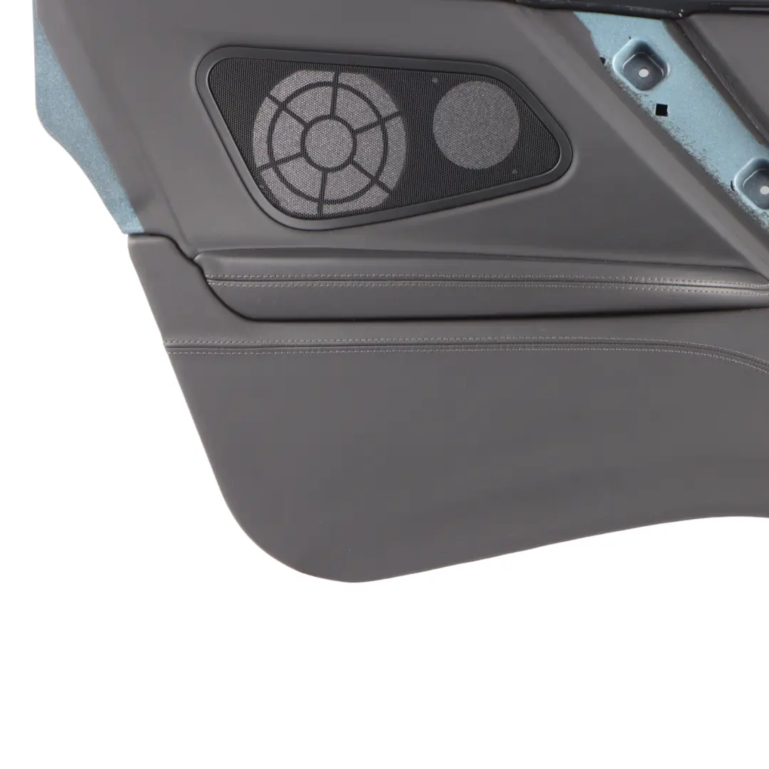 BMW F13 LCI M6 Door Card Rear Left N/S Full Leather Merino Black - SKU 8066033 - Part number 8066033