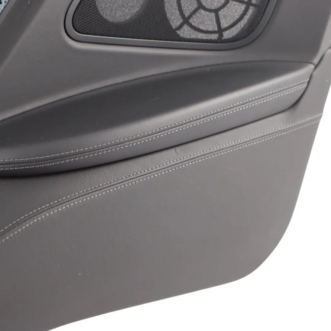 BMW F13 LCI M6 Door Card Rear Right O/S Full Leather Merino Black - SKU 8066038 - Part number 8066038